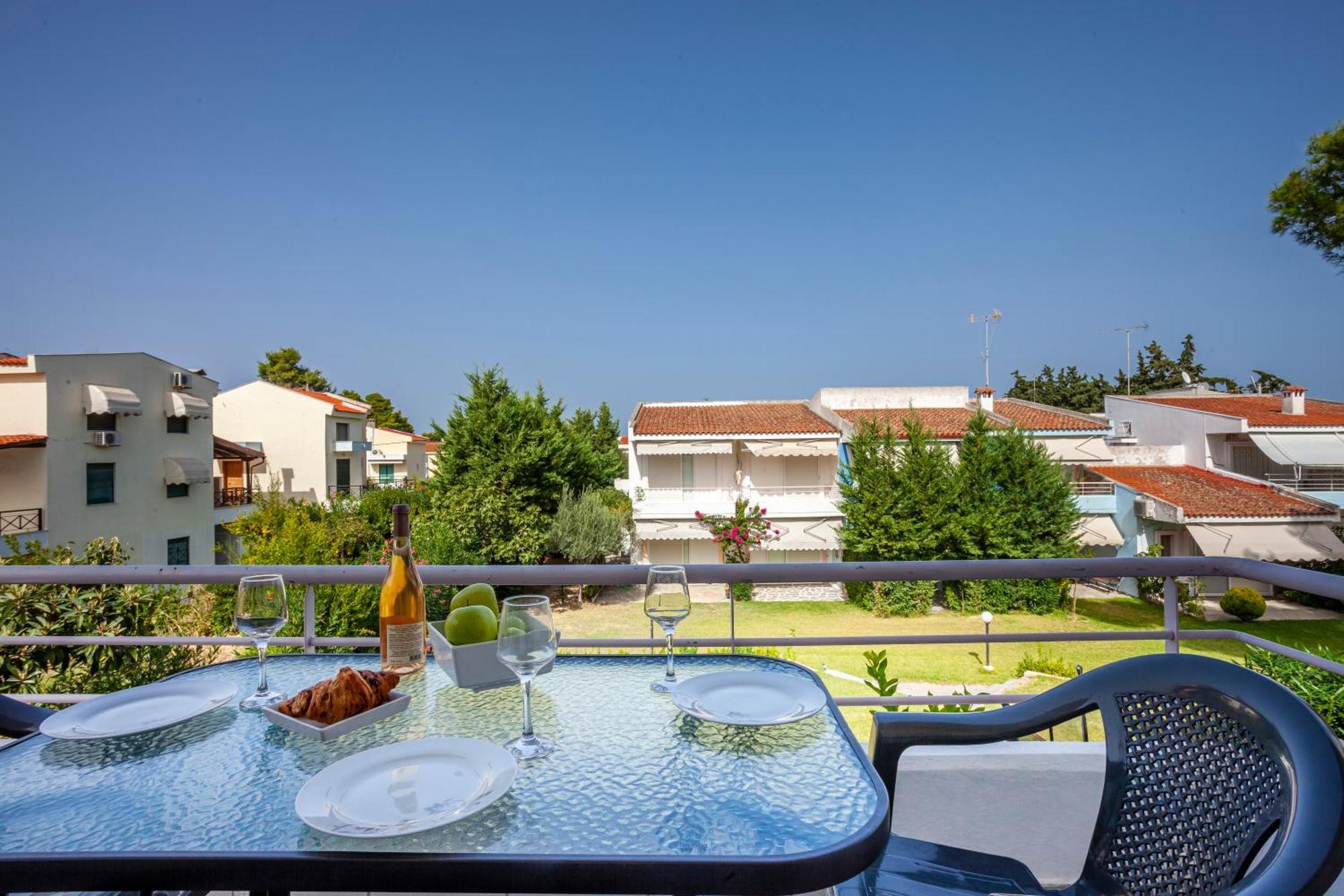 Akrotiri Apartment Pefkochori Bagian luar foto