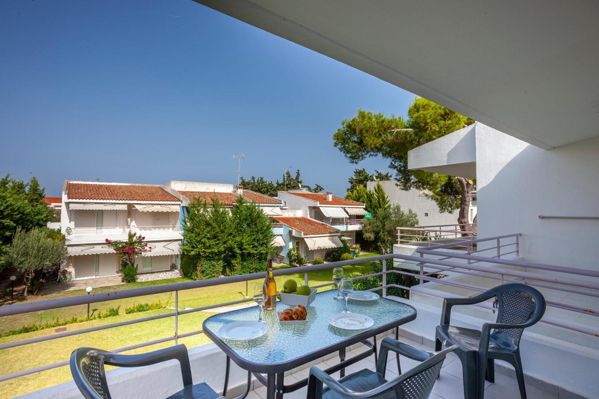 Akrotiri Apartment Pefkochori Bagian luar foto